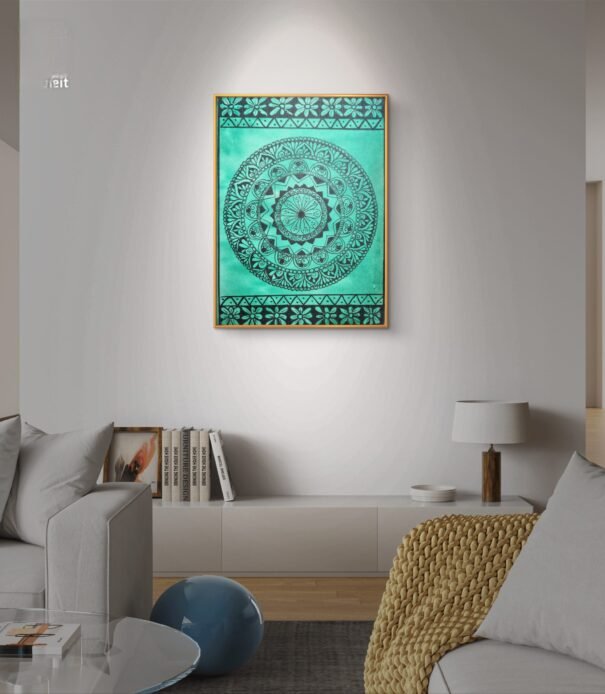 Infinity Loop Mandala Art