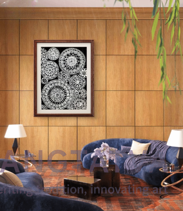 Soulful Symmetry Mandala Art - Image 2